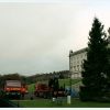 M.Large install Christmas tree at stormont estate