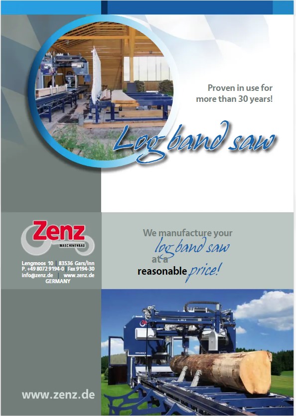 Zenz Sawmills available from M Large