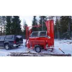 Hakki Pilke 38 Pro, Mobile, with log lift