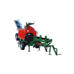 Cut and split machine THOR – Model MAGIKA UNIVERSAL – 16 and 18 t – with conveyor belt-VPF 3 point whls