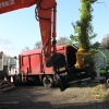LMS Scorpion Tree Shear and Greenmech Quad Chip on recent tree clearing job.