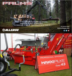 M Large are once again demonstrating our range of forestry equipment at the Confor Woodland Show which is taking place on 07/08 September at Longleat - Come and see us! (stand L3)