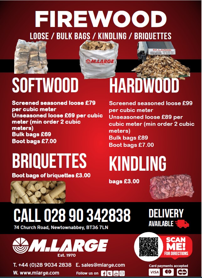 PRICE DROP ON OUR FIREWOOD  call to order 02890342838
