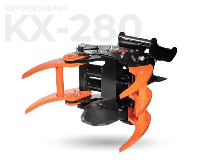 KX Energy Tree Shears & Grapples