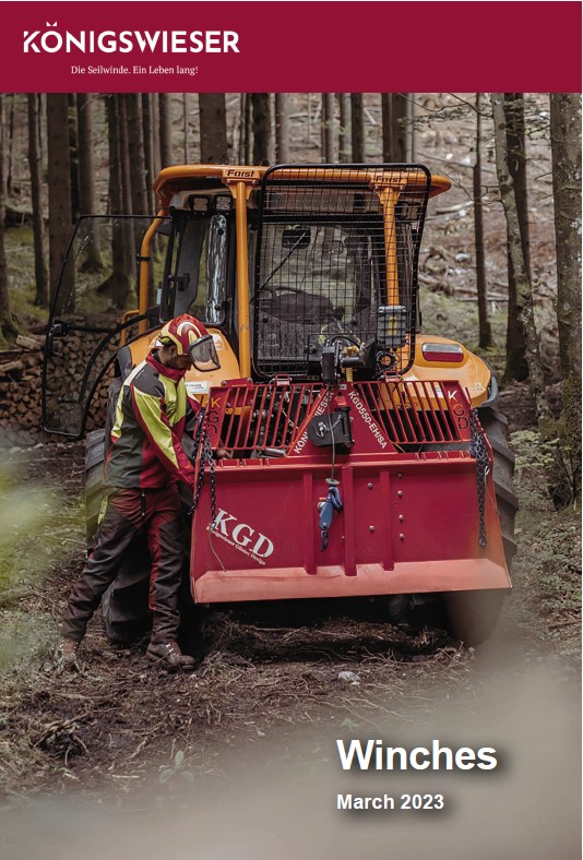 KGD Forestry Winches available from M Large
